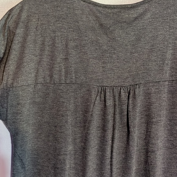 Brand new multi color Embroidery gray top - Picture 7 of 8